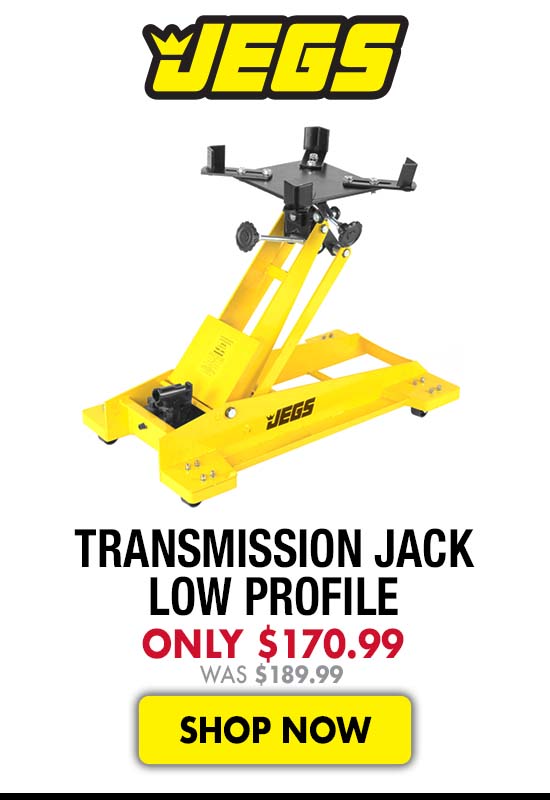 JEGS Transmission Jack Low Profile - Now $170.99 Was $189.99