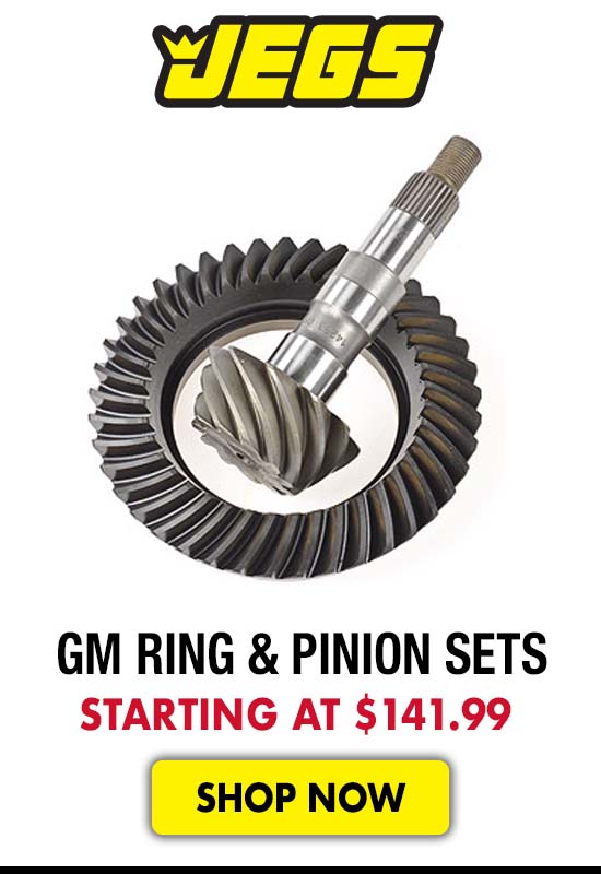JEGS GM Ring & Pinion Sets - Starting at $141.99