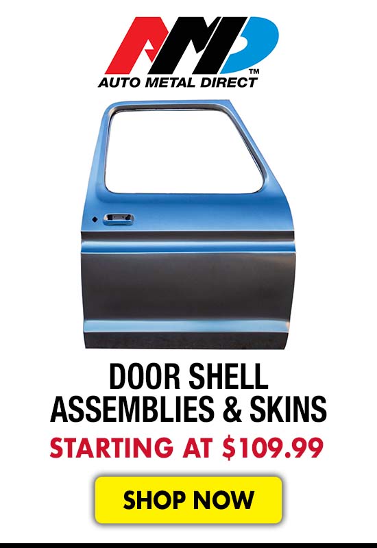 Auto Metal Direct Door Shell Assemblies & Skins - Starting at $109.99