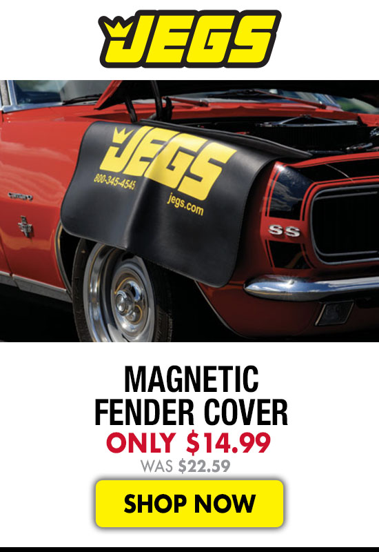 JEGS Magnetic Fender Cover - Now $14.99 Was $22.59