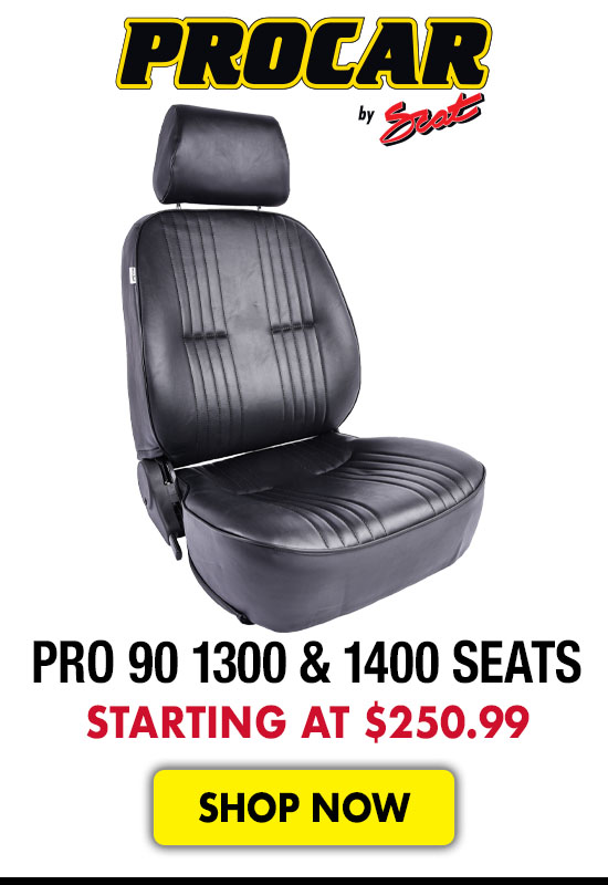 Procar Pro 90 1300 and 1400 Seats - Starting at $250.99