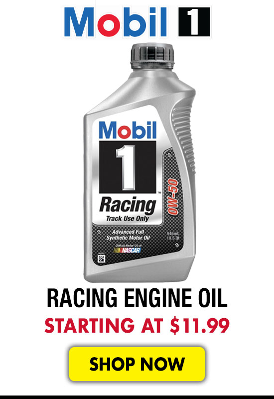 Mobil 1 Racing Engine Oil - Starting at $11.99