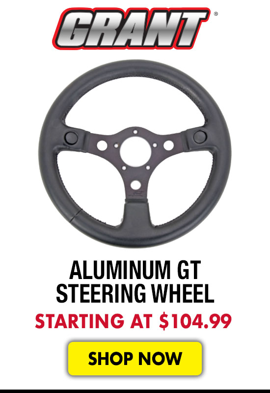 Grant Aluminum GT Steering Wheel - Starting at $104.99