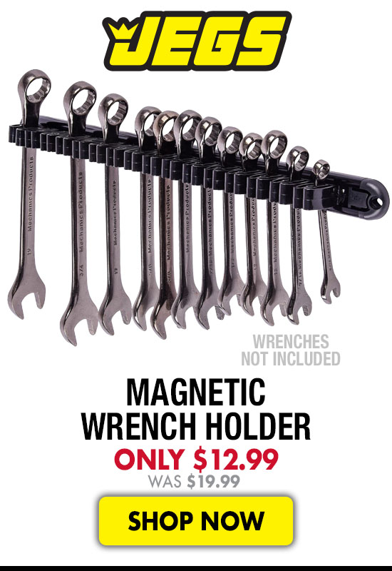 JEGS Magnetic Wrench Holder - Now $12.99 Was $19.99
