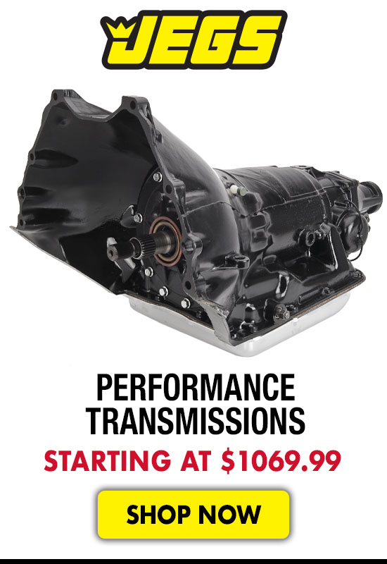 JEGS Performance Transmissions - Starting at $1,069.99