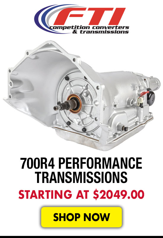 FTI 700R4 Performance Transmissions - Starting at $2,049.00