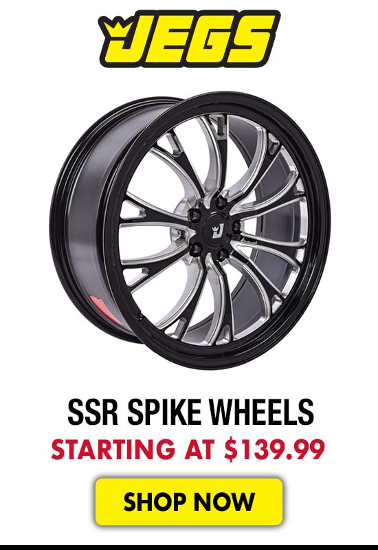 JEGS SSR Spike Wheels - Starting at $139.99