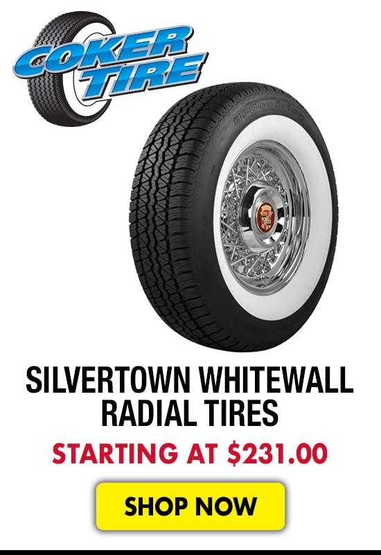 Coker Tire Silvertown Whitewall Radial Tires - Starting at $231.00