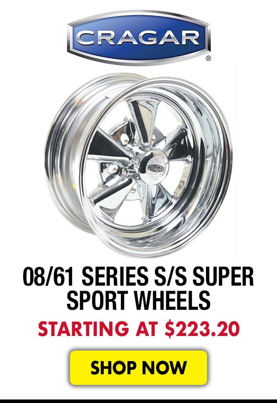 Cragar 08/61 Series S/S Super Sport Wheels - Starting at $223.20