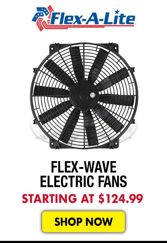 Flex-A-Lite Flex-Wave Electric Fans - Starting at $124.99