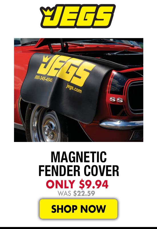 JEGS Magnetic Fender Cover - Now $9.94 Was $22.59