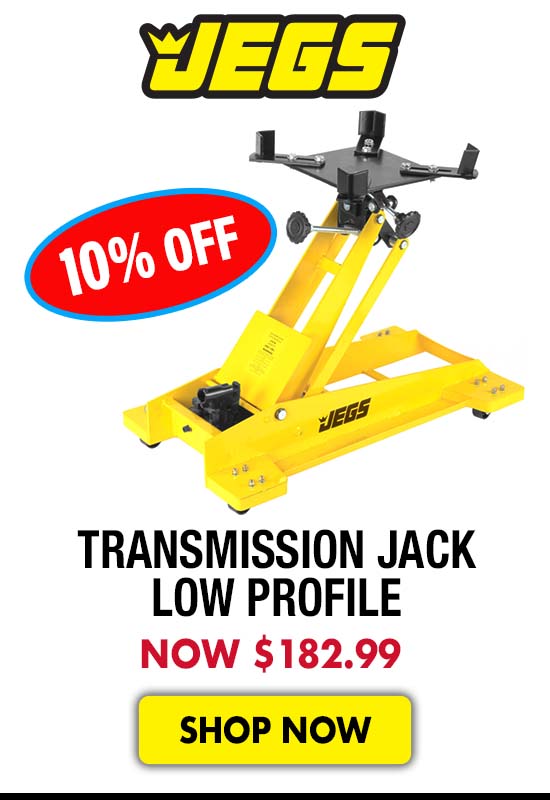 JEGS Transmission Jack Low Profile - Now $182.99