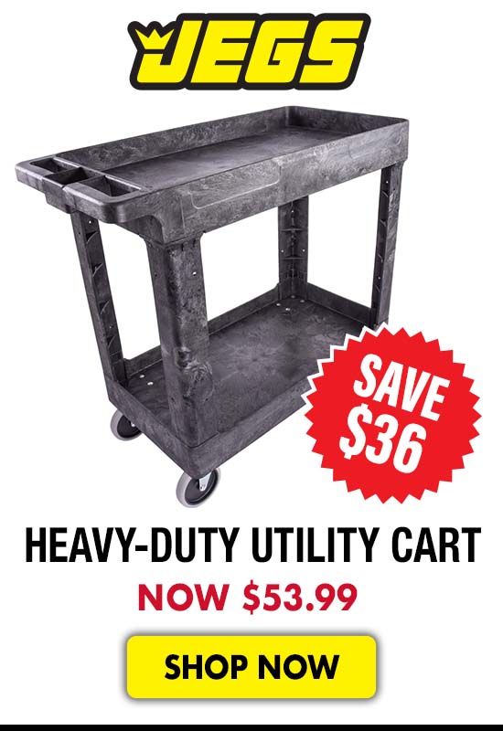 JEGS Heavy-Duty Utility Cart - Now $53.99