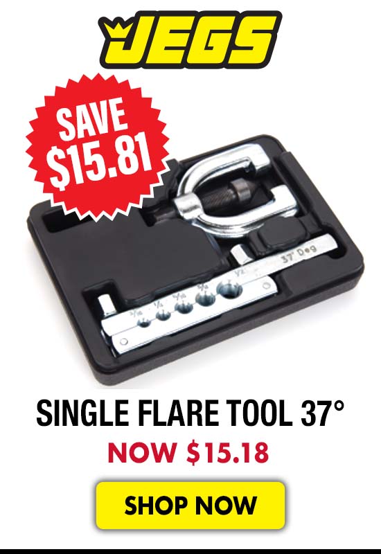 JEGS Single Flare Tool 37° - Now $15.18