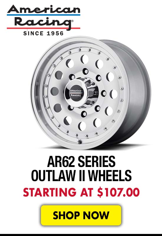 American Racing AR62 Series Outlaw II Wheels - Starting at $107.00