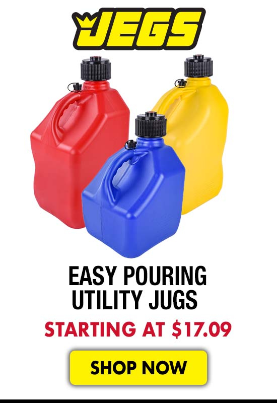 JEGS Easy Pouring Utility Jugs - Starting at $17.09