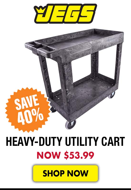 JEGS Heavy-Duty Utility Cart - Now $53.99
