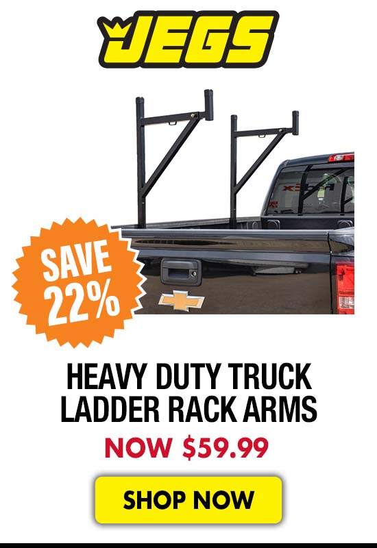 JEGS Heavy Duty Truck Ladder Rack Arms - Now $59.99