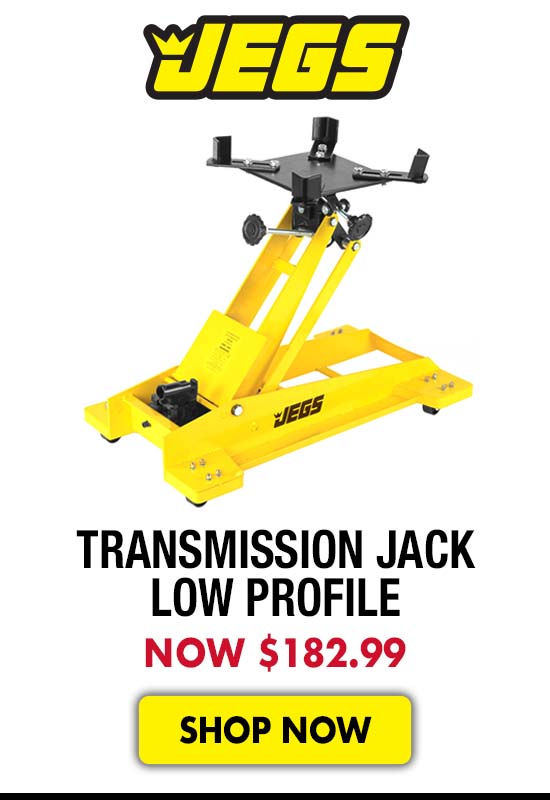 JEGS Transmission Jack Low Profile - Now $182.99