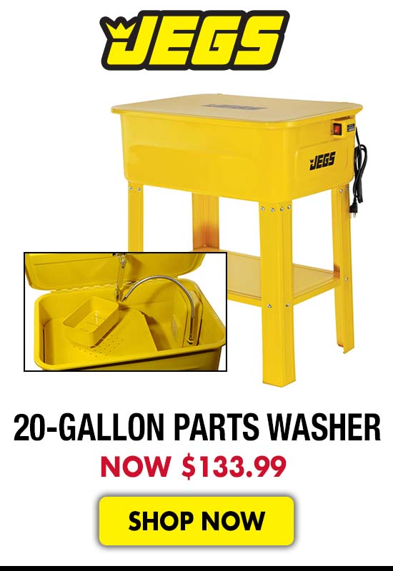 JEGS 20-Gallon Parts Washer - Now $133.99