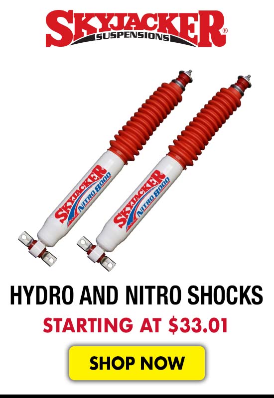 Skyjacker Hydro and Nitro Shocks - Starting at $33.01
