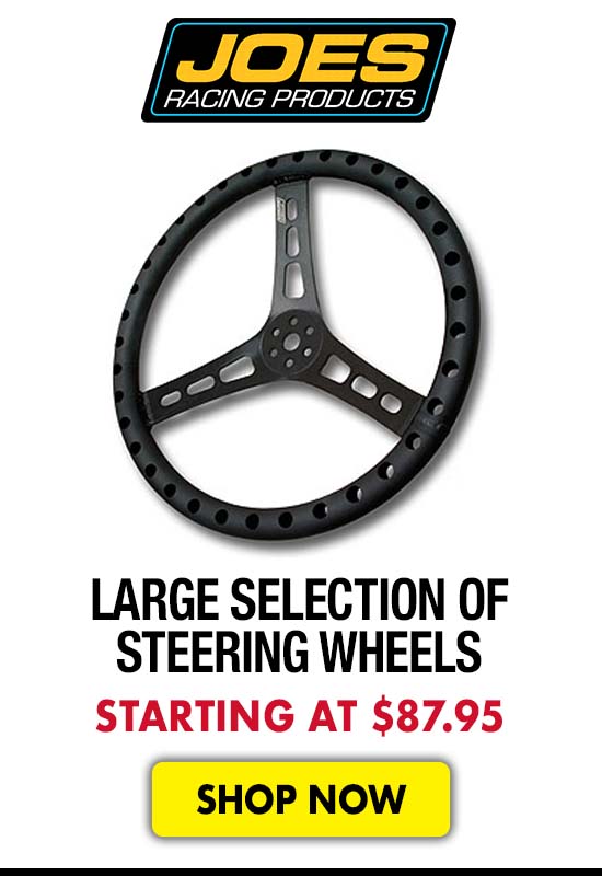 Joes Racing Products Large Selection of Steering Wheels - Starting at $87.95