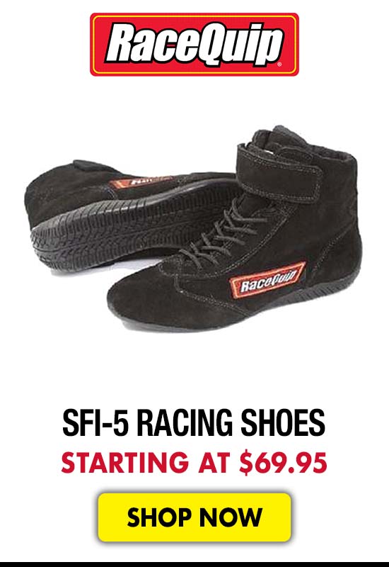 RaceQuip SFI-5 Racing Shoes - Starting at $69.95