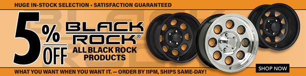 Save 5% on All Blackrock Wheel Products