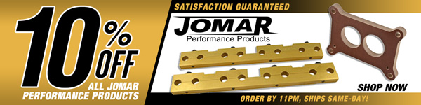 Save 10% on All Jomar Products