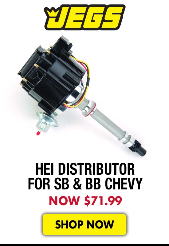 JEGS HEI Distributor For SB & BB Chevy - Now $71.99