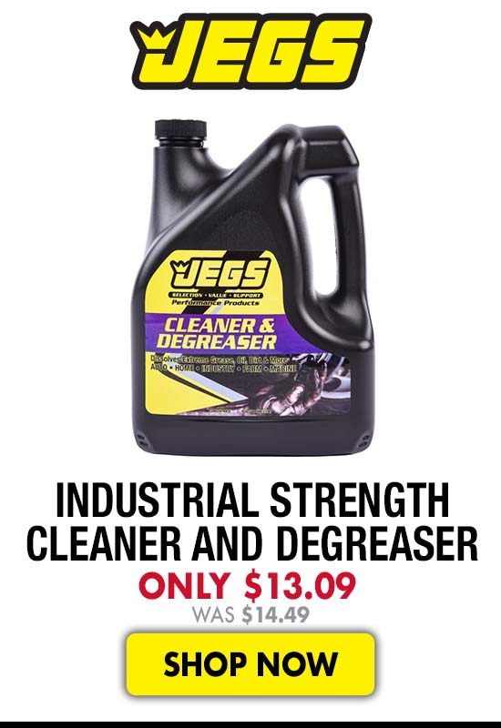 JEGS Industrial Strength Cleaner and Degreaser - Now $13.09
