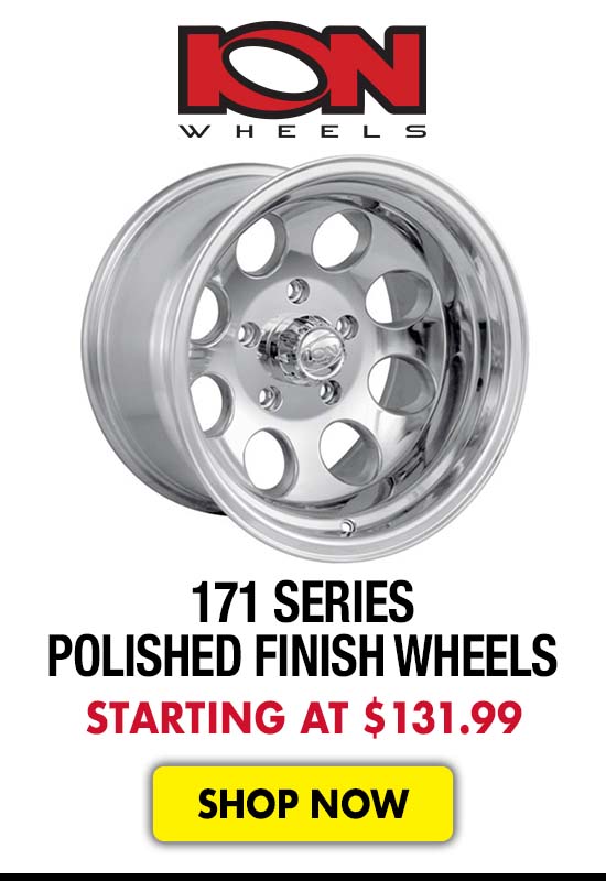 ION 171 Series Polished Finish Wheels - Starting at $131.99