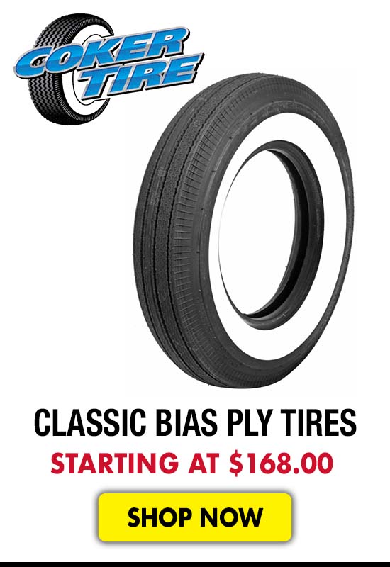 Coker Classic Bias Ply Tires - Starting at $168.00