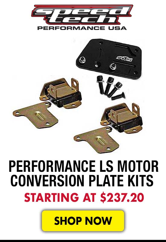 Speedtech Performance LS Motor Conversion Plate Kits - Starting at $237.20