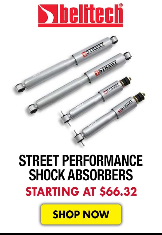 Belltech Street Performance Shock Absorbers - Starting at $66.32