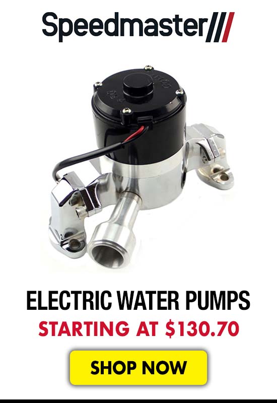 Speedmaster Electric Water Pumps - Starting at $130.70