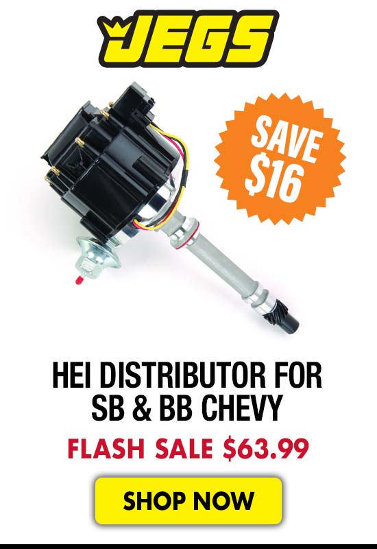 JEGS HEI Distributor For SB & BB Chevy - Flash Sale $63.99