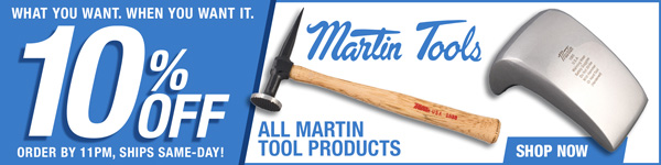 Save 10% on All Martin Tools Products