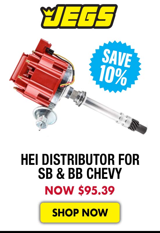 JEGS HEI Distributor for SB & BB Chevy - Now $95.39