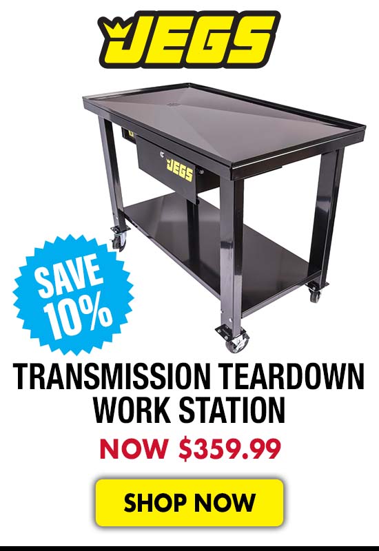 JEGS Transmission Teardown Work Station - Now $359.99
