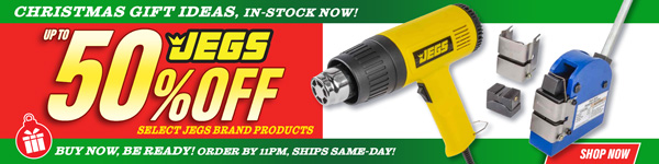 JEGS Christmas Gift Ideas Save up to 50% off Select JEGS Brand Products