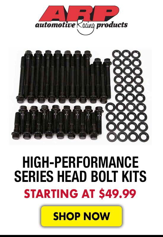 ARP High-Performance Series Head Bolt Kits - Starting at $49.99