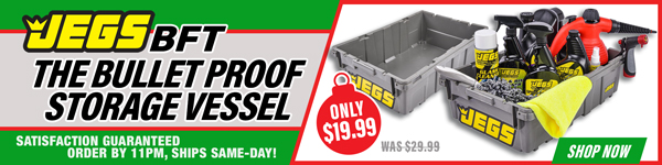 JEGS BFT Heavy Duty Storage Tote - Now Only $19.99