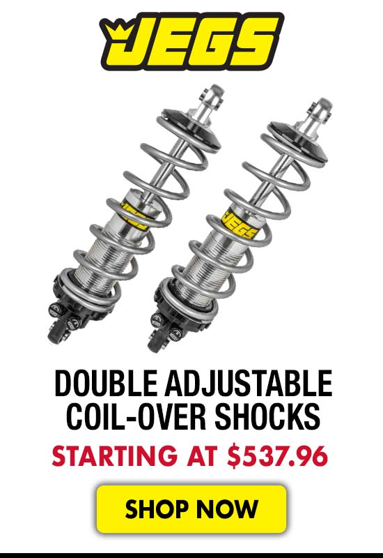 JEGS Double Adjustable Coil-Over Shocks - Starting at $537.96