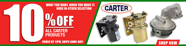 Save 10% on all Carter Products