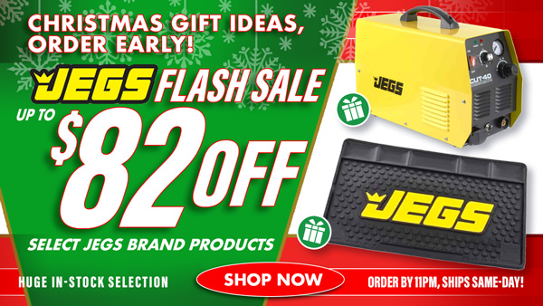 Save up to $82 OFF Select JEGS Brand Products