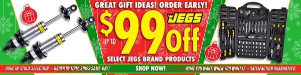 Save Up to $99 Off Select JEGS Brand Products