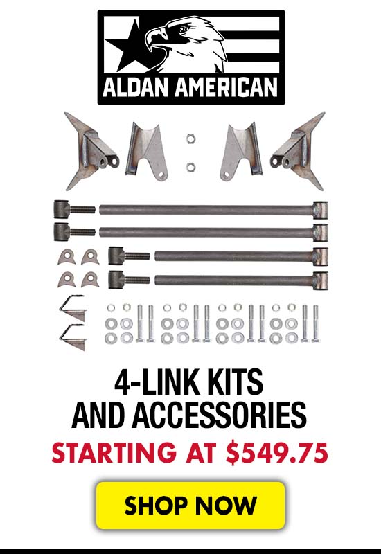 Aldan American 4-Link Kits and Accessories - Starting at $549.75