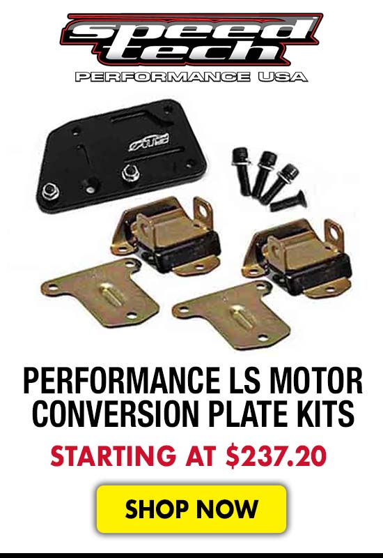 Speedtech Performance LS Motor Conversion Plate Kits - Starting at $237.20