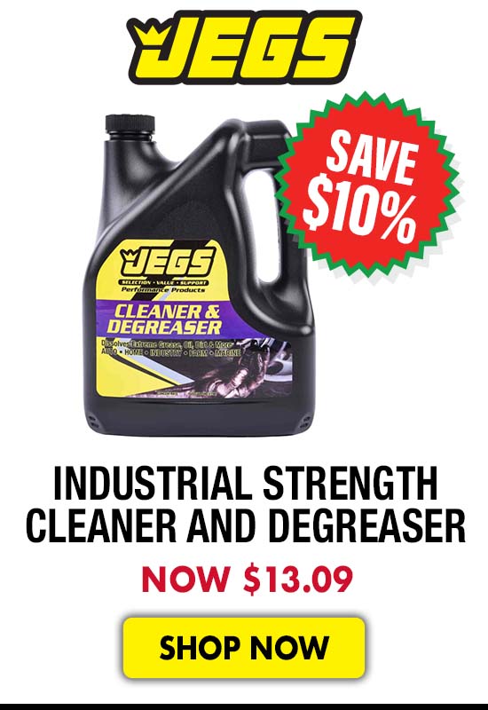 JEGS Industrial Strength Cleaner and Degreaser - Now $13.09